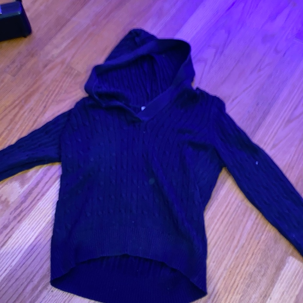 Navy blue sweater